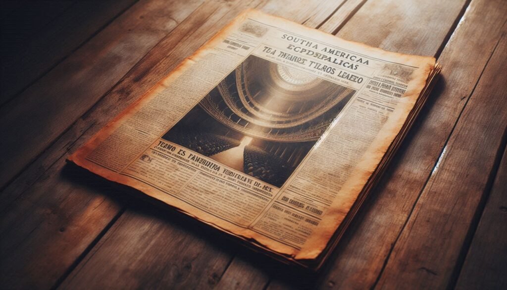 argentina brazil theater newspaper 1900